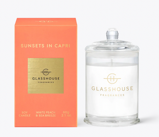 Sunsets in Capri Candles