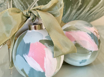 Ceramic Round Ornaments