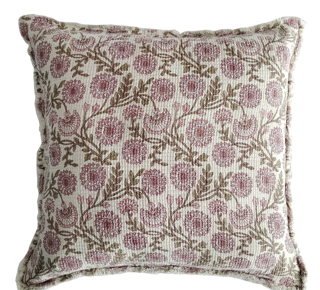 Botanical Print Pillow 26"