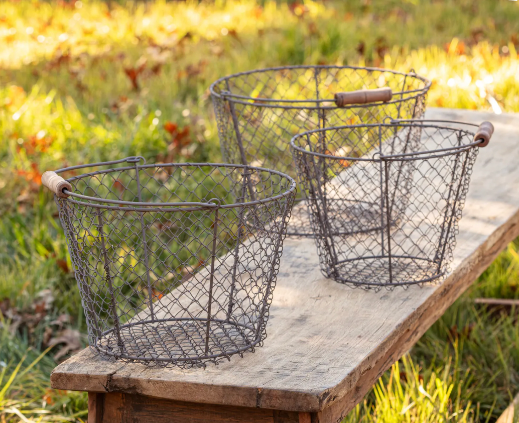 Wire Bushel Basket