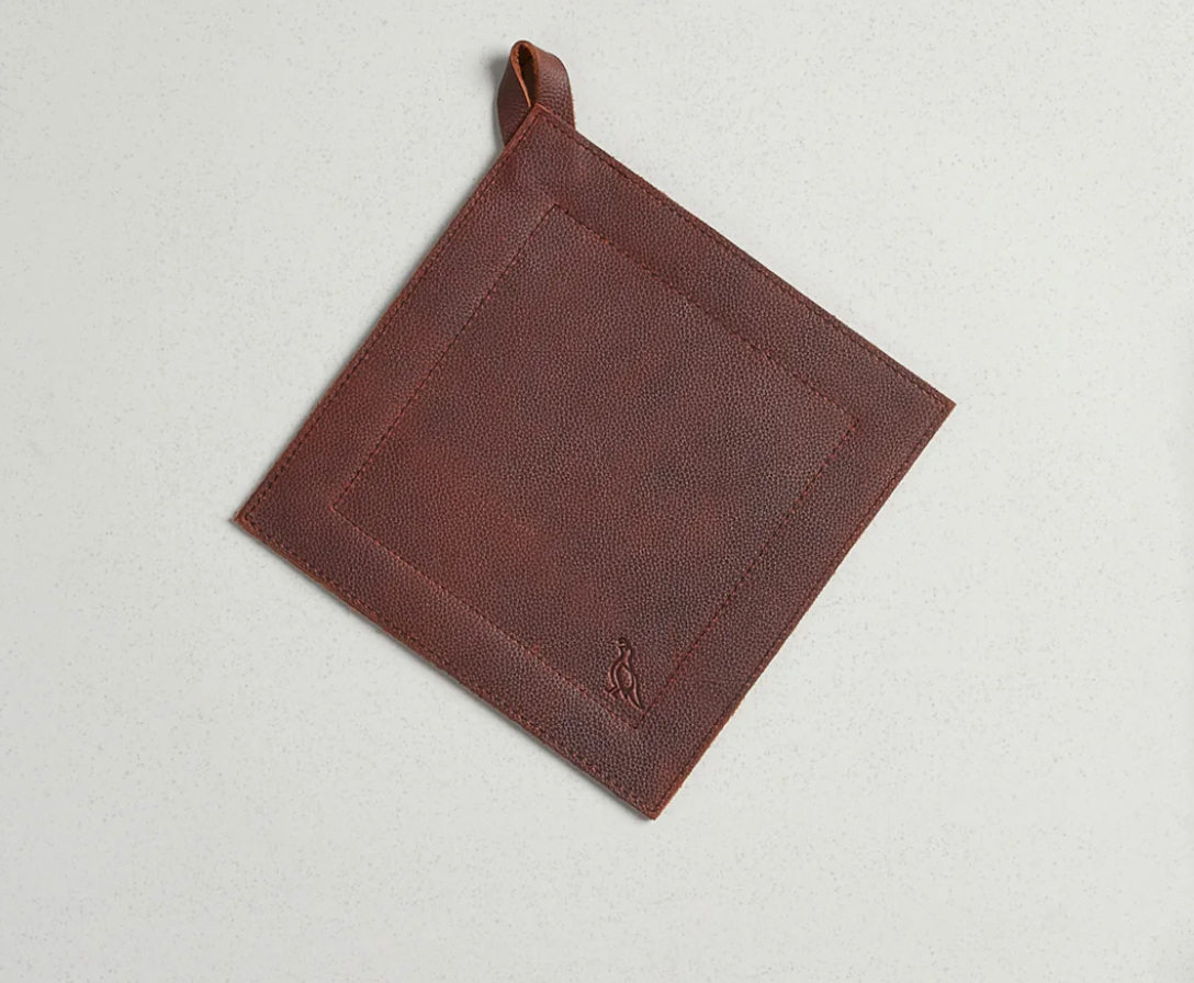 Full Grain Leather Potholder