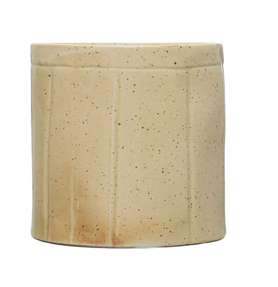 Decorative Stoneware Crock