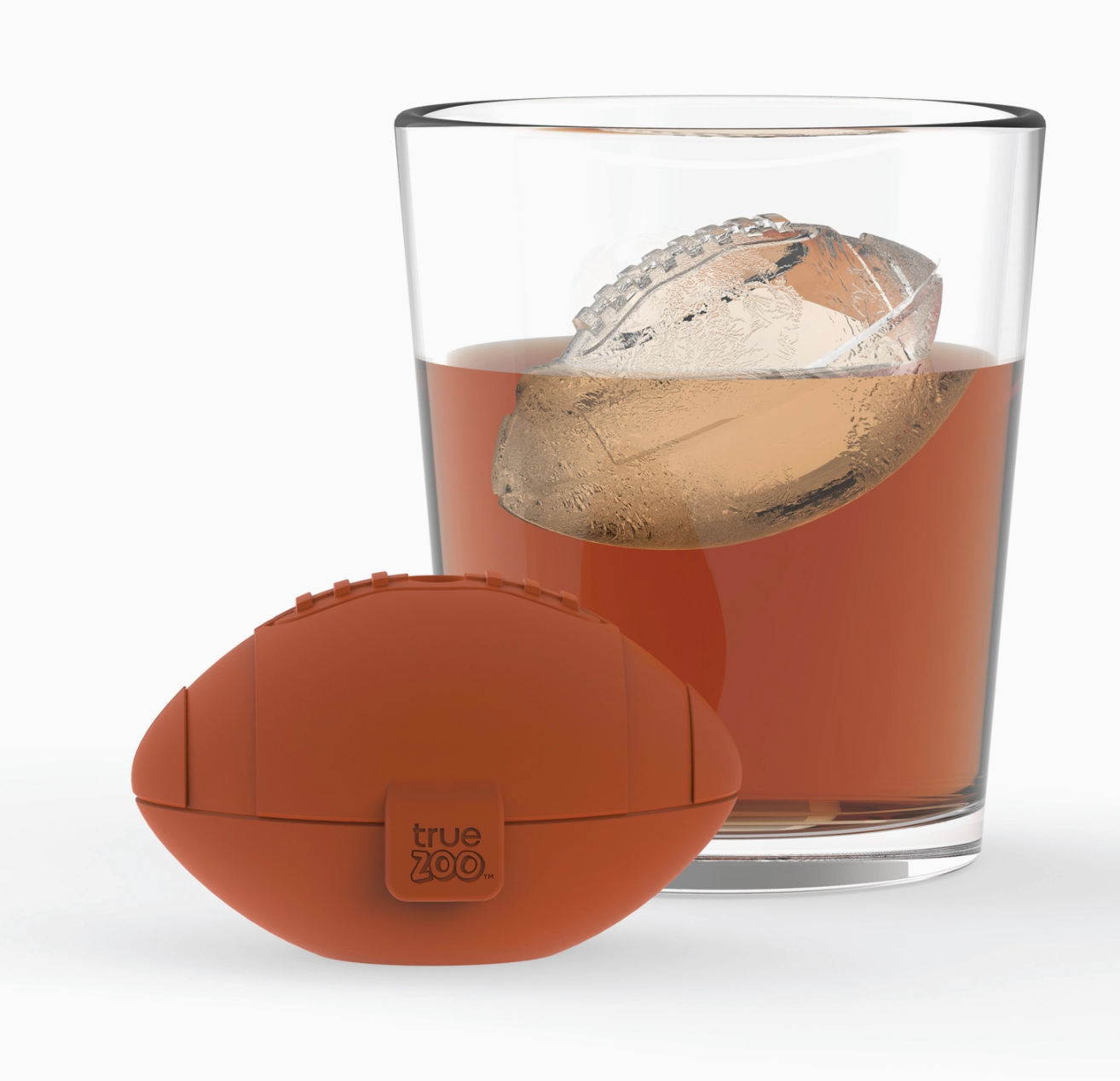 Silicone 3.25" Football Ice Cube Mold