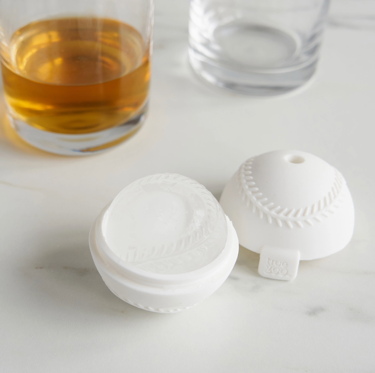 Silicone 2" Baseball Ice Sphere Mold