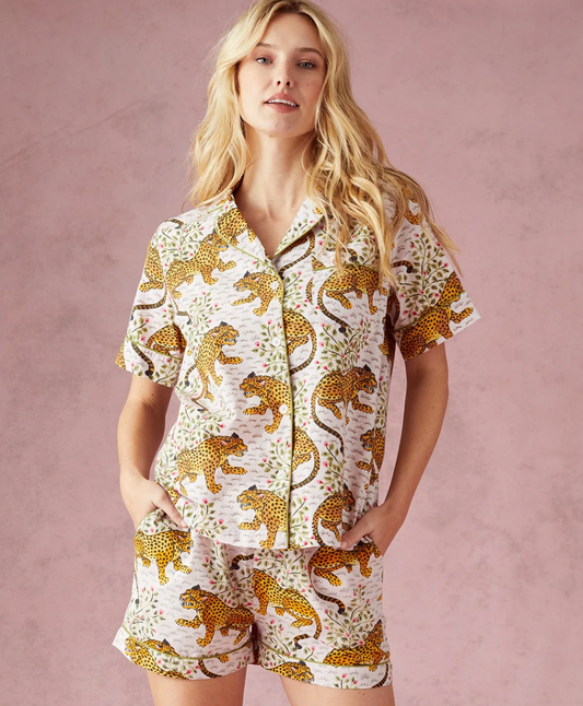 Bagheera Blush- Short Sleep Set