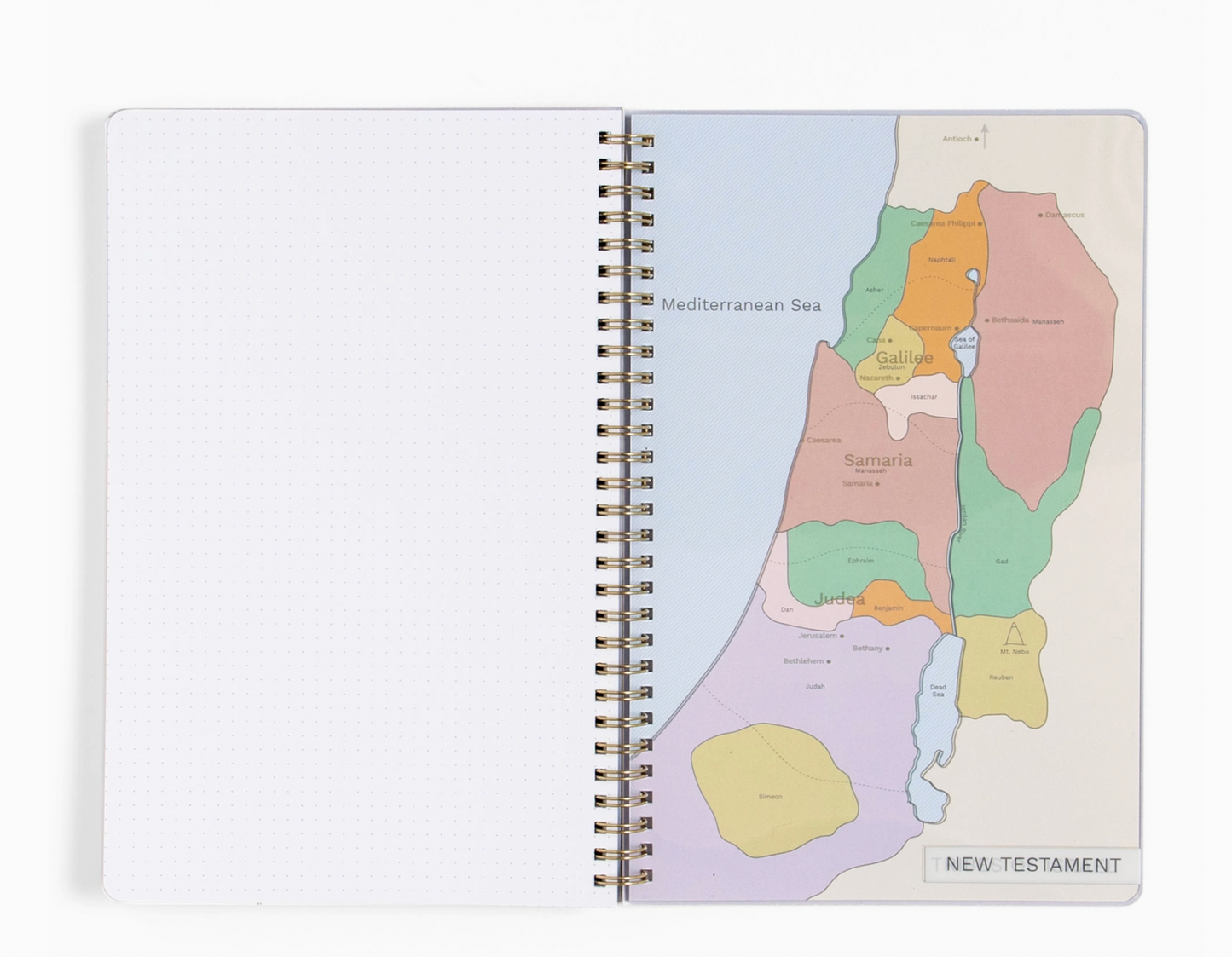 Happy Daisy Bible Study Notebook with Maps