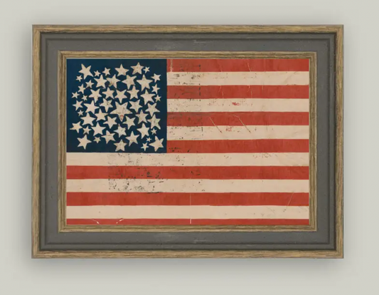 Rustic Flag Frame