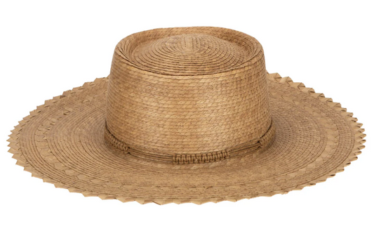 Athena - Women's Buri Straw Telescope Boater