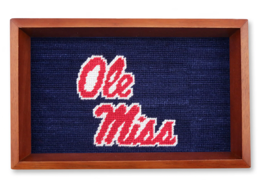 Ole Miss Valet Tray