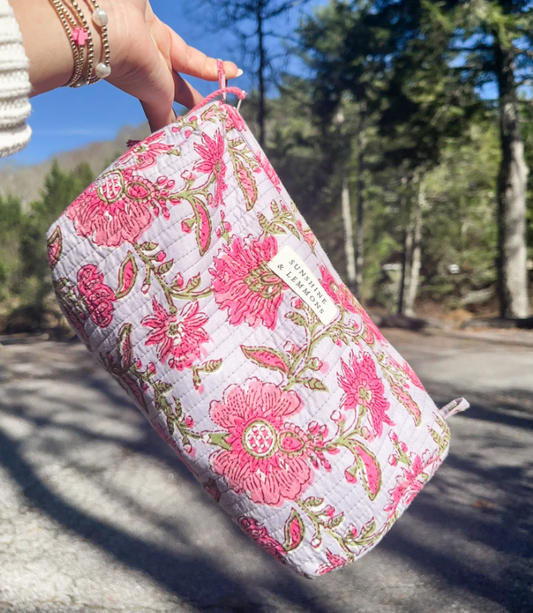 Quilted Cosmetic Bags