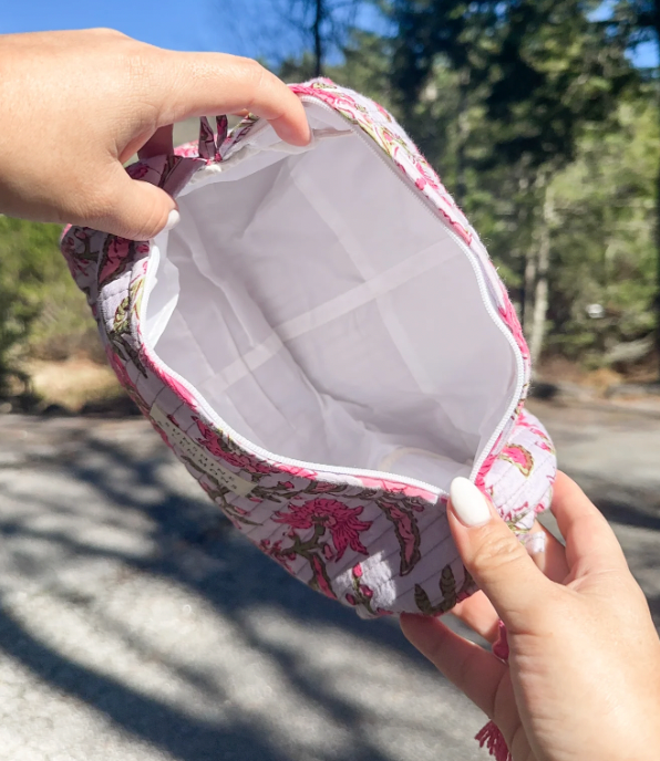 Quilted Cosmetic Bags