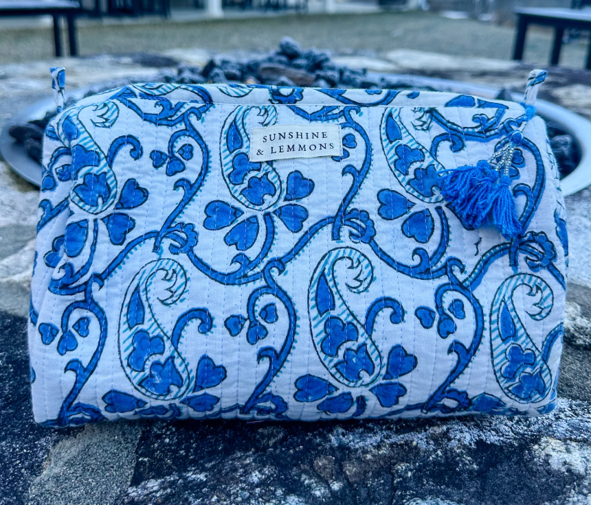 Quilted Cosmetic Bags