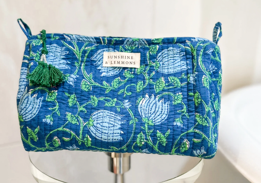 Quilted Cosmetic Bags