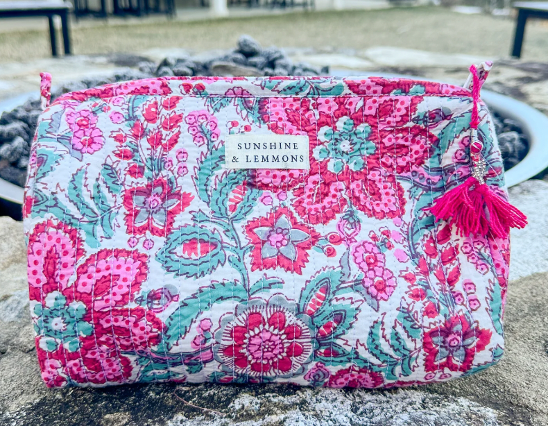 Quilted Cosmetic Bags