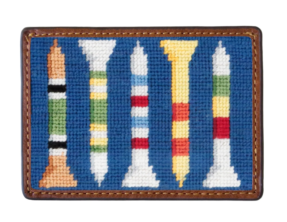 Golf Tees Credit Card Wallet