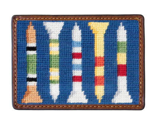 Golf Tees Credit Card Wallet
