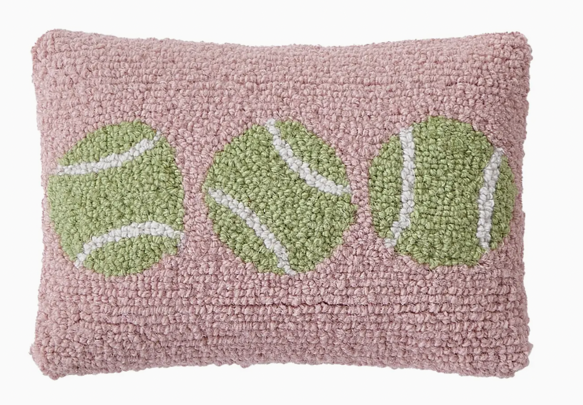 Pink Tennis Pillow