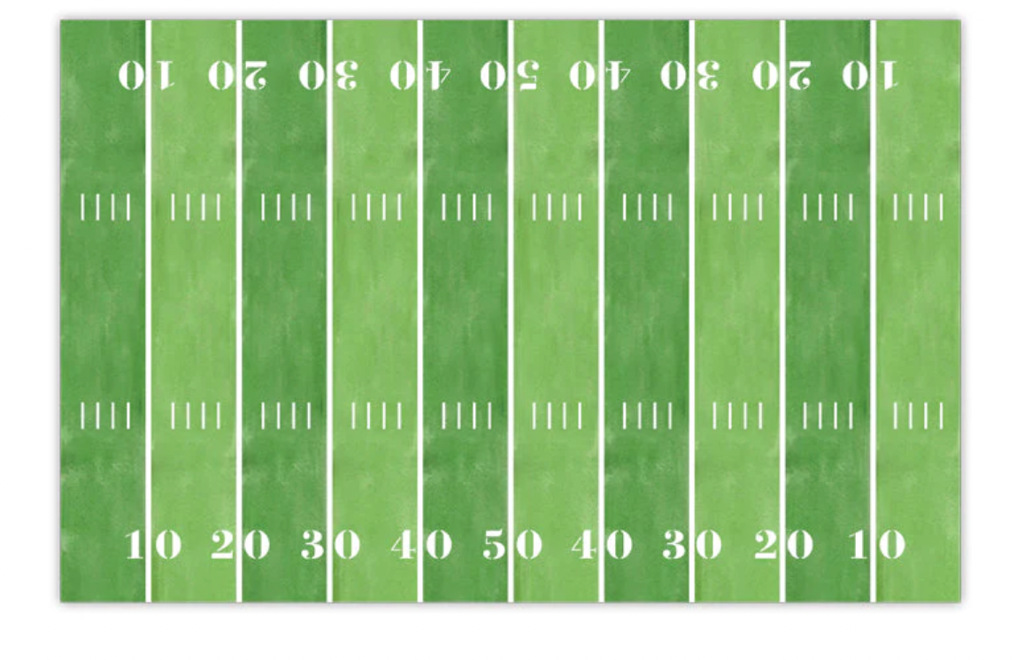 Football Field Placemats