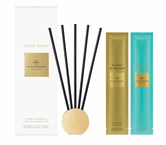 Scent Scene Duo-Kyoto in Bloom & Lost in Amalfi