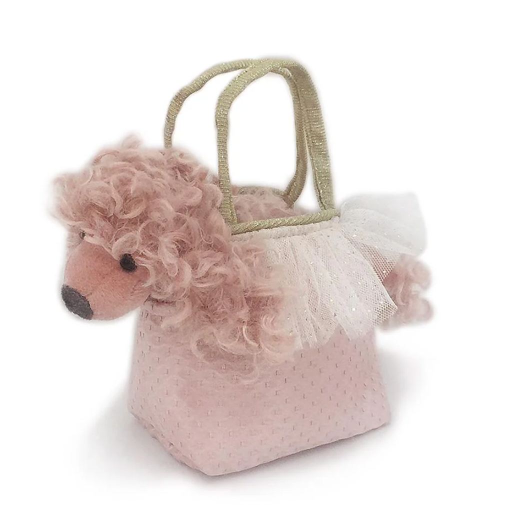 Paris Mauve Poodle Plush Toy