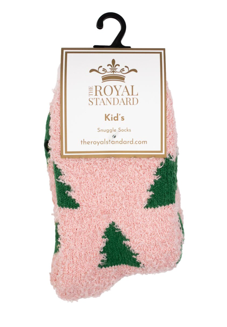 Kid's Christmas Tree Snuggle Socks