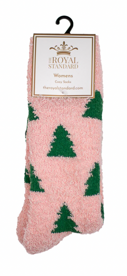 Women's Christmas Tree Snuggle Socks