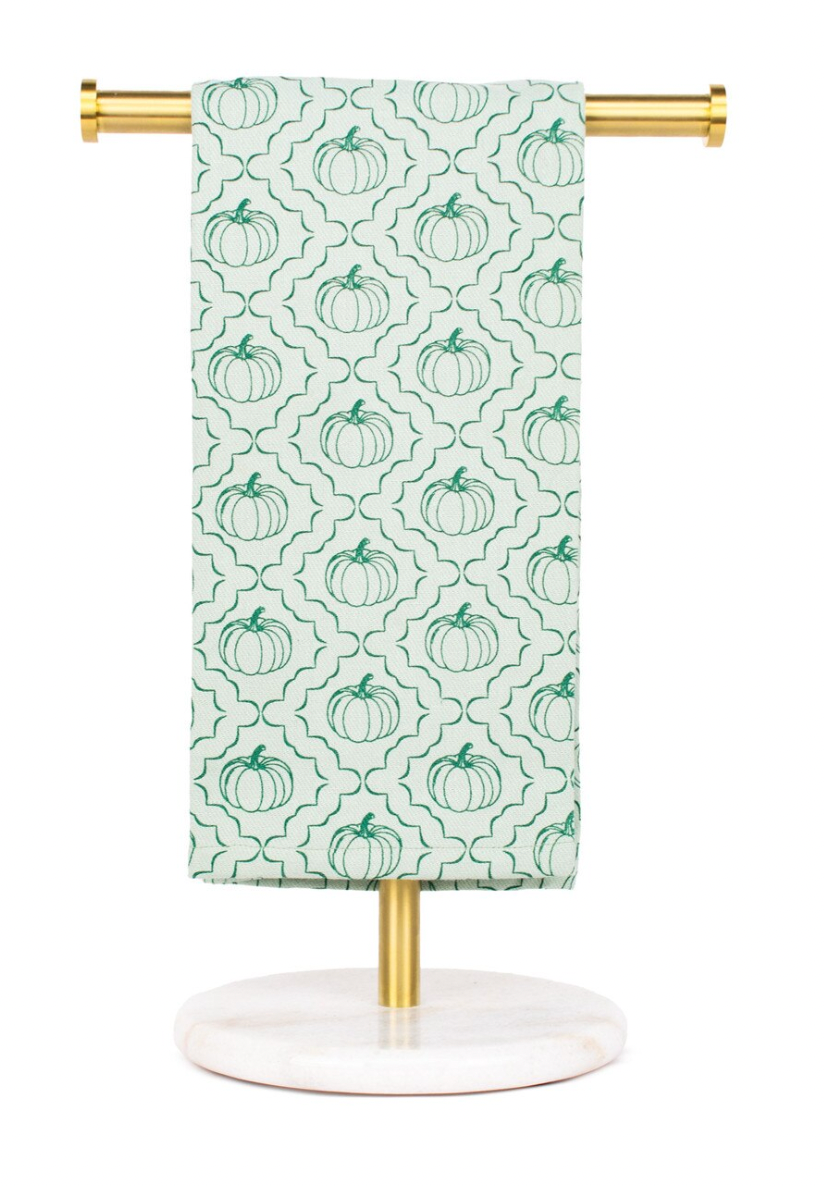 Pumpkin Trellis Hand Towel