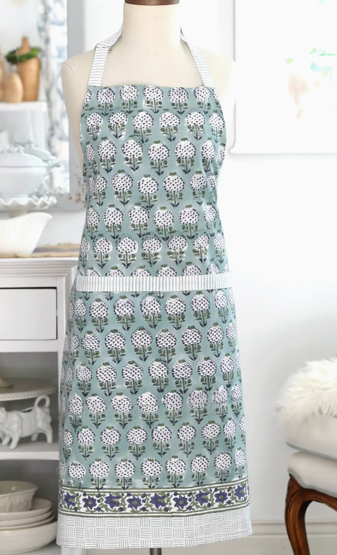 Block Printed Aprons