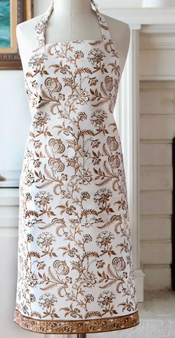 Block Printed Aprons
