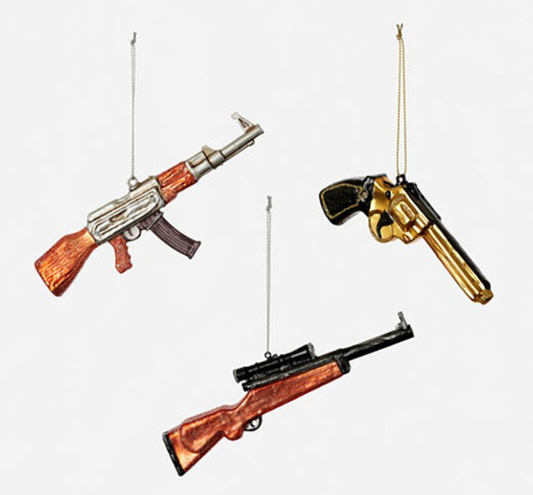 Gun Ornament