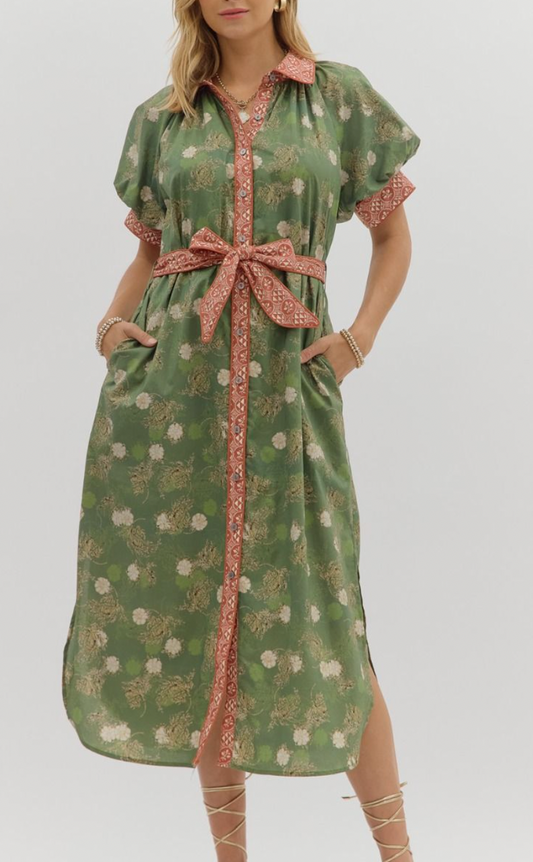 Harvest Hues Midi Dress