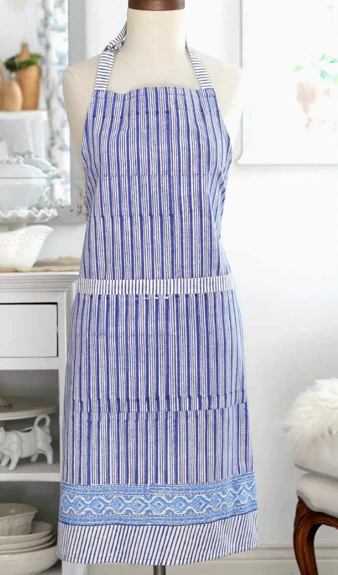 Block Printed Aprons