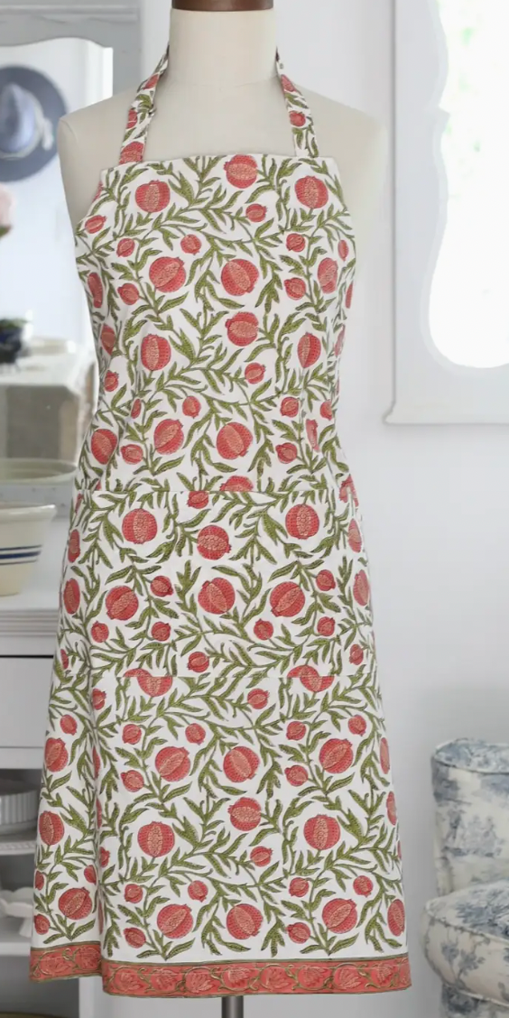 Block Printed Aprons