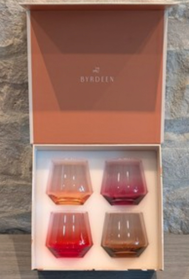 Autumn Stemless Wine Glasses (Set of 4)