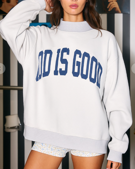 God is Good Reversible Sweatshirt