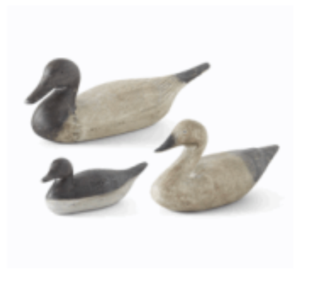 Antique Gray Ducks