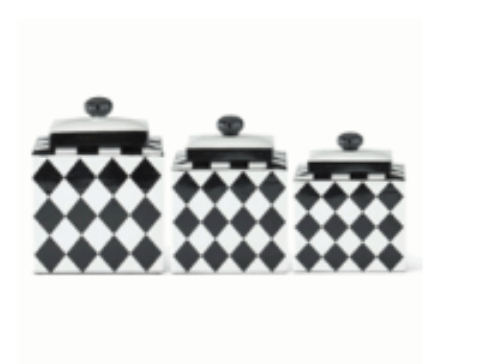 Checkered Canisters