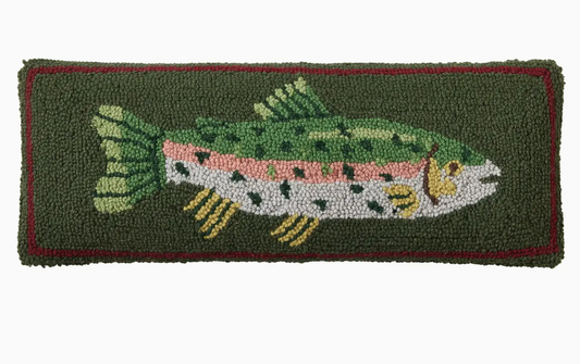 Camp Wandawega Trout Hook Pillow