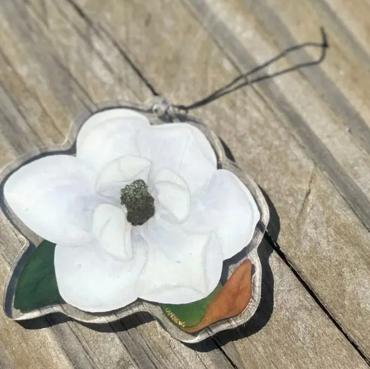 Magnolia Acrylic Ornament