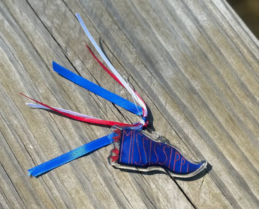 Mississippi Flag Pennants