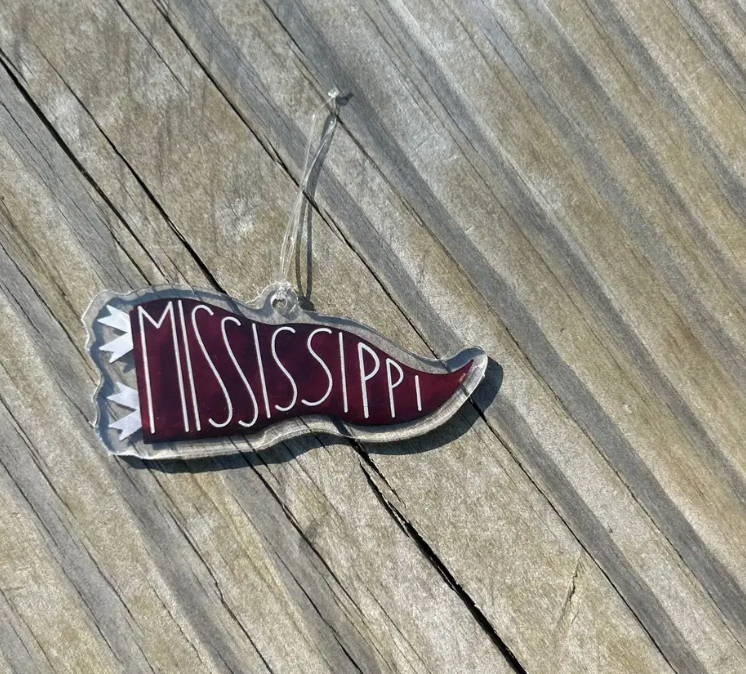 Mississippi Flag Pennants