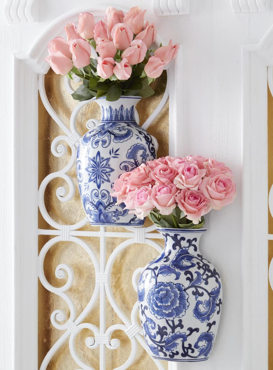 Chinoiserie Wall Vase