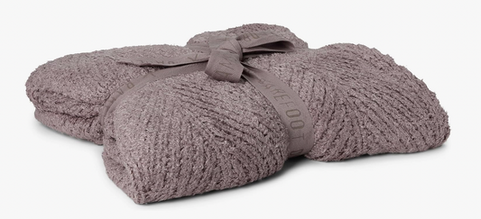 Cozy Shine Herringbone Blanket