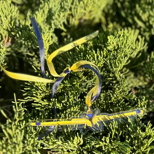 Crop Duster Acrylic Ornament