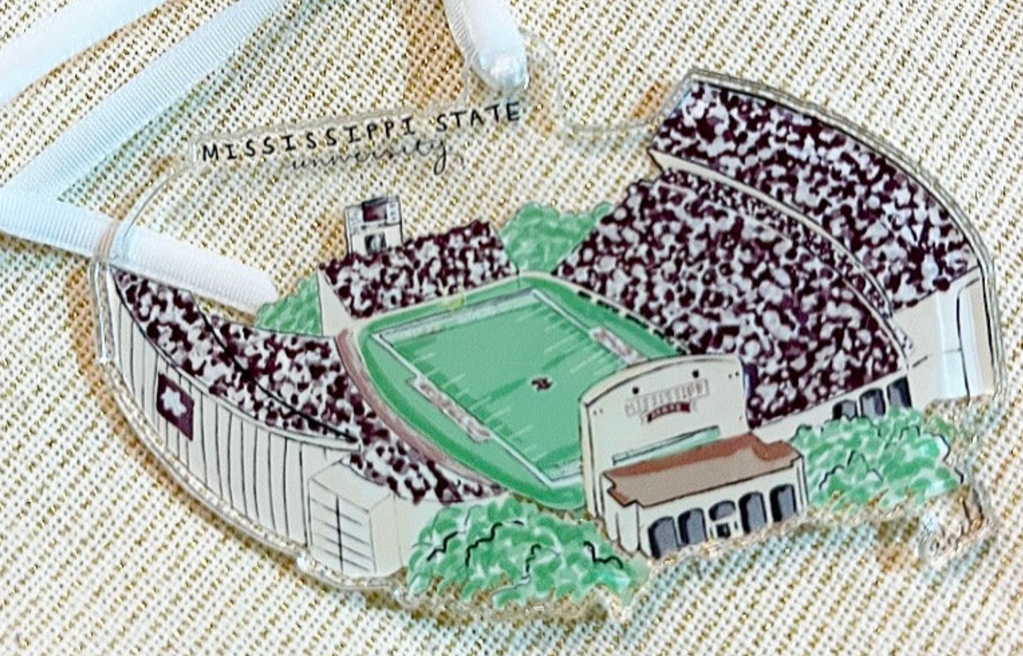 Stadium Acrylic Ornament