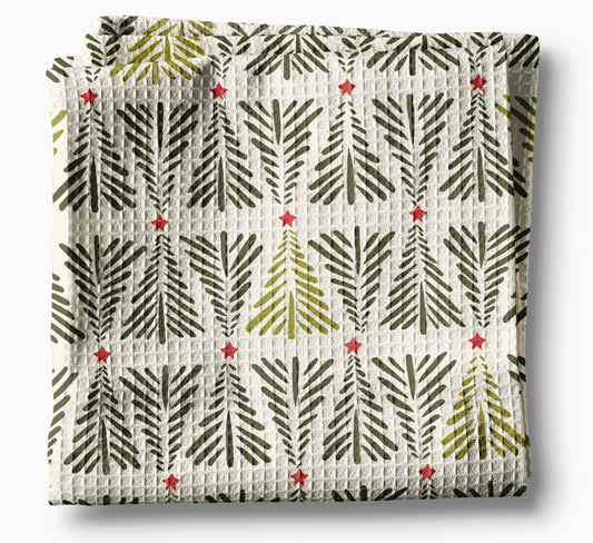 Christmas Winter Tree Towel