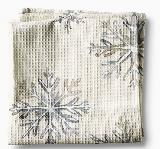 Christmas Snowflake Towel