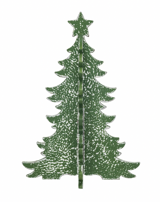 Green Wood Interlocking Tree