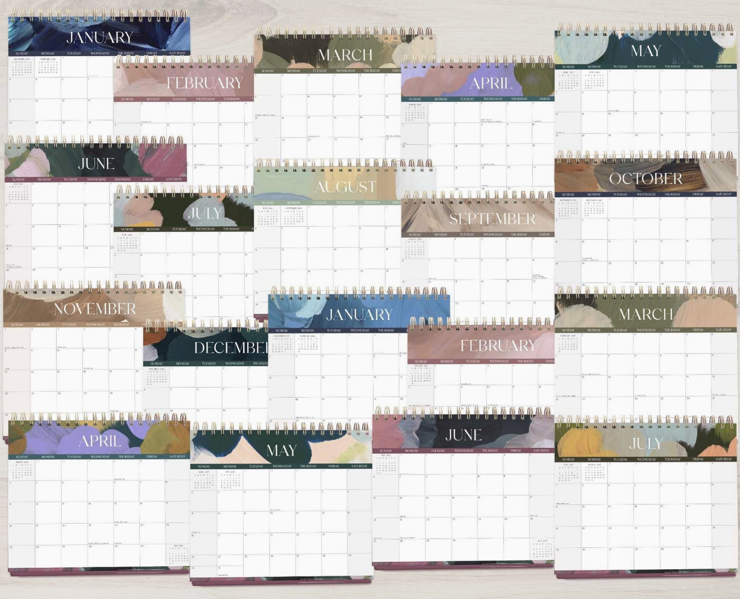 2026-2027 Flip Desk Calendar