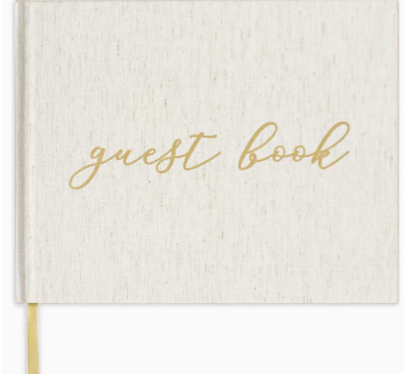 Linen Guest Book